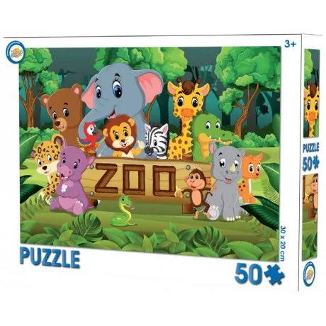 Puzzle ZOO - 50 dílků