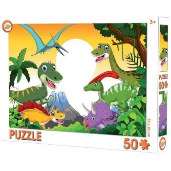 Puzzle Pravěk - 50 dílků