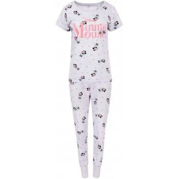 Dámské pyžamo Minnie Mouse - melírované