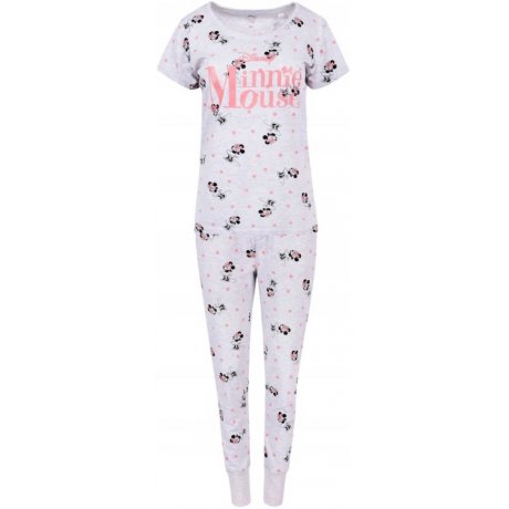 Dámské pyžamo Minnie Mouse - melírované