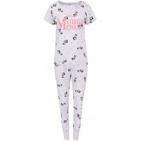 Dámské pyžamo Minnie Mouse - melírované