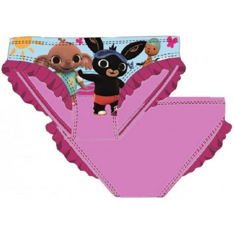 Dívčí plavkové kalhotky Zajíček Bing - sv. růžové