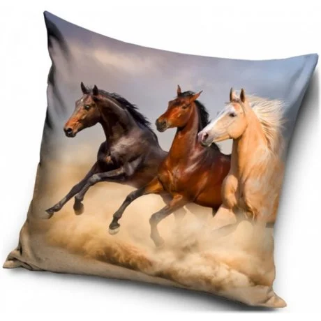 Povlak na polštář Divocí koně