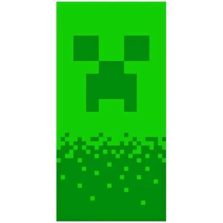 Plážová osuška Minecraft - Digital Creeper