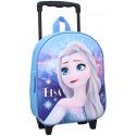 Dětský cestovní 3D batoh na kolečkách Ledové království - Elsa