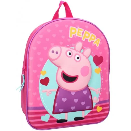 Dívčí 3D batoh Prasátko Peppa