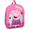 Dětský batůžek Prasátko Peppa - s plastickým 3D obrázkem Prasátka Peppiny. Batoh má jeden oddíl se zapínáním na zip. Popruhy na záda mají měkkou výstelku a jsou nastavitelné. Nechybí ani ucho na zavěšení, nebo nošení v ruce. Rozměry tohoto batohu Peppa jsou cca 32 x 26 x 11 cm. Poslední obrázek u produktu znázorňuje poměr velikosti batůžku k postavě výšky 110 cm.
TIP • Pokud si i vaše holčička oblíbila příběhy Prasátka Peppy a jejich kamarádů, prohlédněte si celou naši nabídku produktů s motivem Peppa Pig.