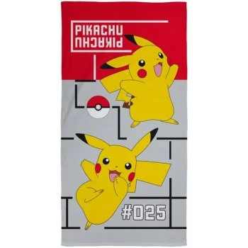 Plážová osuška Pokémon Pikachu