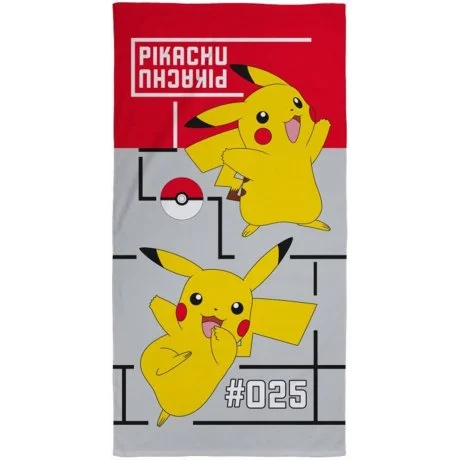 Plážová osuška Pokémon Pikachu