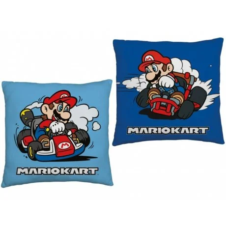 Oboustranný polštář Super Mario - Mario Kart