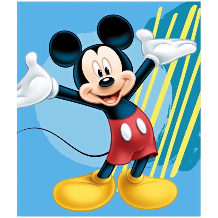 Grupo BC · Fleecová deka Disney - Mickey Mouse - 120 x 140 cm