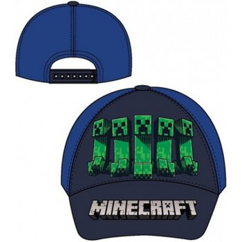 Dětská kšiltovka Minecraft - modrá