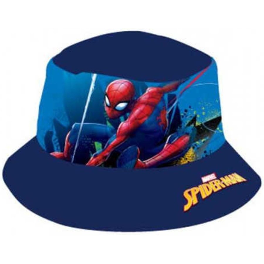 Exity · Dětský / chlapecký klobouk Spiderman - MARVEL 52 Tmavě modrá