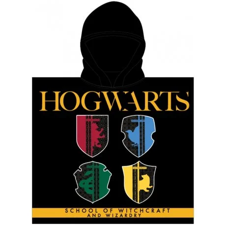 Dětské pončo - osuška s kapucí Harry Potter