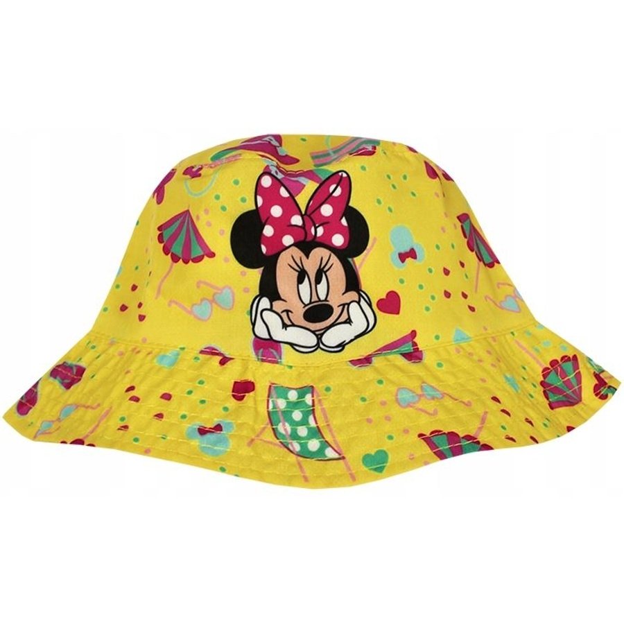 SunCity · Dětský / dívčí baby klobouček Minnie Mouse - Disney 48 Žlutá