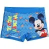 Dětské plavky boxerky pro kluky Mickey Mouse - Disney. Přední stranu plavek zdobí obrázek legendárního Mickey Mouse, vlnky a v nich spousta rybek. Na přední části je z vnitřní strany jemná bílá podšívka. Materiál plavek je elastický, takže se dobře přizpůsobí tělu a pohodlně se nosí. Zadní strana plavek a široká guma v pase je modrá.
Pokud si i Vaše dítě oblíbilo pohádky Walt Disney, prohlédněte si naši nabídku doplňků do dětských pokojíčků, doplňků oblečení a školních potřeb s motivem Mickey &amp; Minnie Mouse.