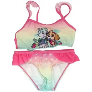 Dívčí dvoudílné plavky Tlapková patrola - Skye a Everest