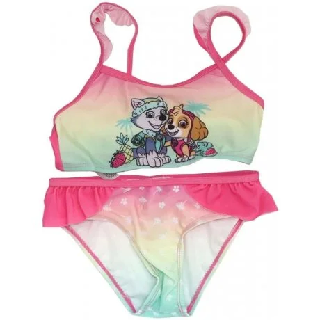 Dívčí dvoudílné plavky Tlapková patrola - Skye a Everest