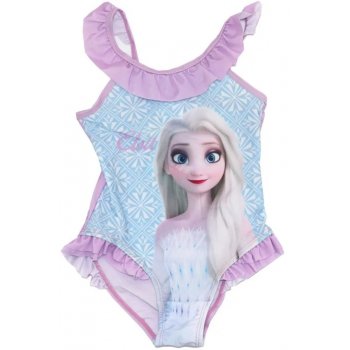 Dívčí jednodílné plavky Ledové království II - Elsa