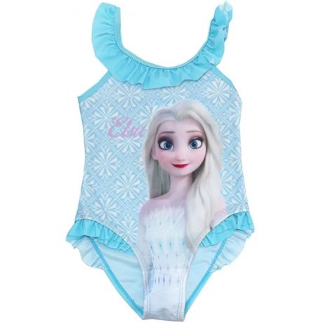 Dívčí jednodílné plavky Ledové království II - Elsa