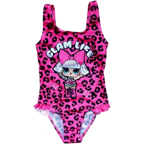 Dívčí jednodílné plavky L.O.L. Surprise - Glam Life