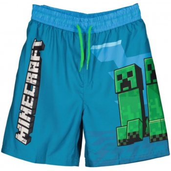 Chlapecké plavky / koupací šortky Minecraft - Creepers