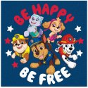 Chlapecký ručník Tlapková patrola - Be Happy - Be Free