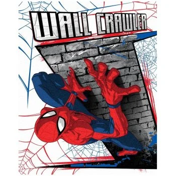 Velká fleecová deka Spiderman - Wall Crawler