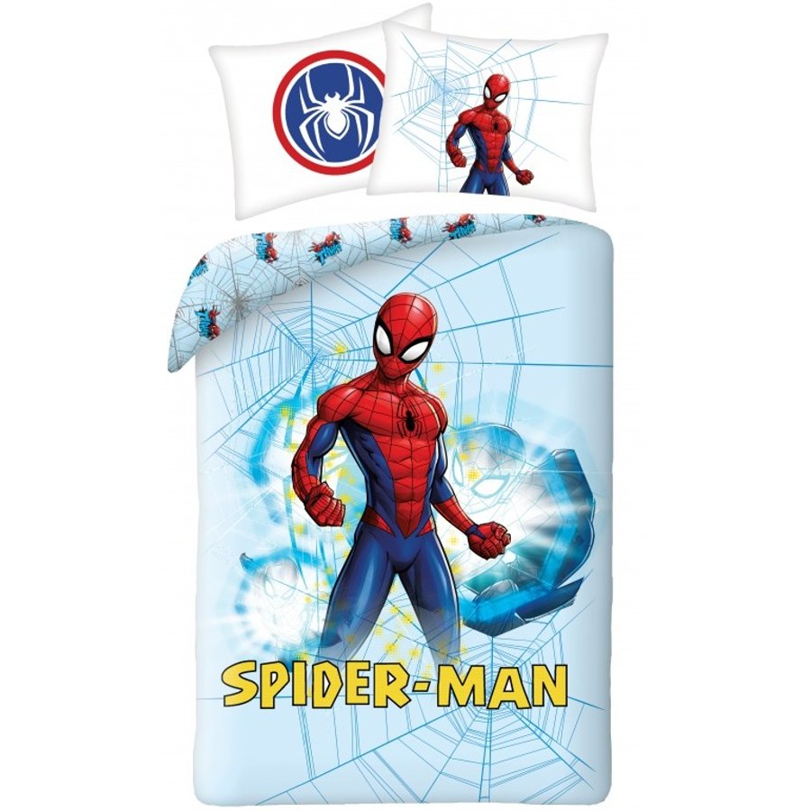 Halantex · Souprava ložního povlečení Spiderman - 100% bavlna - 70 x 90 cm + 140 x 200 cm