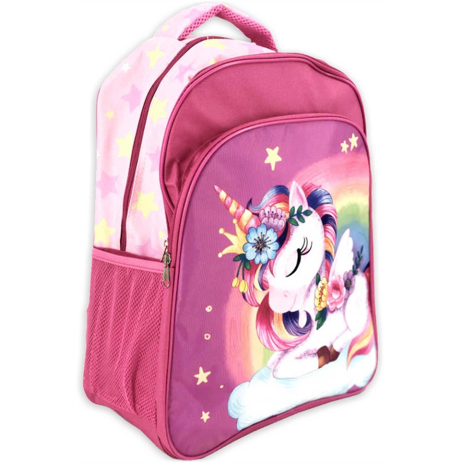 DIFUZED · Dívčí školní batoh s jednorožcem