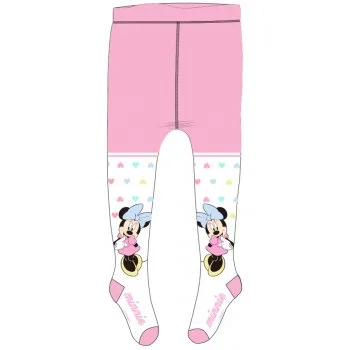 Dívčí punčocháče Minnie Mouse se srdíčky - Disney