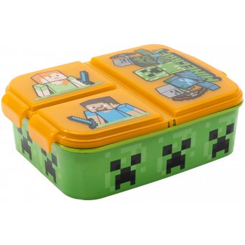 Multibox na svačinu Minecraft se 3 přihrádkami