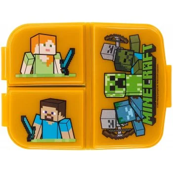Multibox na svačinu Minecraft se 3 přihrádkami