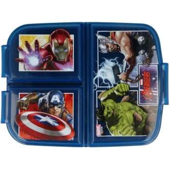 Multibox na svačinu Avengers se 3 přihrádkami