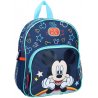 Chlapecký předškolní batůžek Disney - Mickey Mouse. Batoh má jeden hlavní oddíl a menší přední kapsu, oboje se zapínáním na zip. Popruhy na záda mají měkkou výstelku a jsou nastavitelné. Nechybí ani ucho na zavěšení, nebo nošení v ruce a boční pružné síťky na nápoj, nebo jiné drobnosti. Rozměry tohoto batohu s myšákem Mickey jsou cca 29 x 23 x 8 cm.
Poslední obrázek v galerii znázorňuje poměr velikosti batůžku k postavě výšky 110 cm. Tento batůžek nesmí chybět do školky, nebo na výlet žádnému dítěti.
TIP • Pokud si i vaše dítě oblíbilo příběhy studia Walt Disney, prohlédněte si celou naši nabídku produktů s motivem Mickey &amp; Minnie.