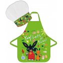 Dětská zástěra s kuchařskou čepicí Zajíček Bing - Let's Go Picnic!