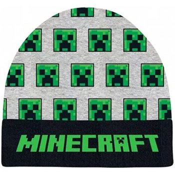 Teplá úpletová čepice Minecraft - Creepers