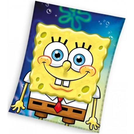Dětská fleecová deka SpongeBob