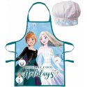 Vánoční zástěra s kuchařskou čepicí Ledové království - Frozen