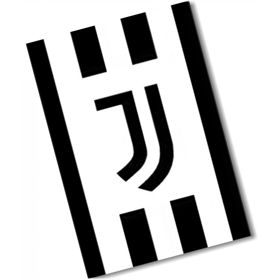 Carbotex · Velká fleecová deka Juventus FC - motiv Black & White - Polar fleece 150 x 200 cm