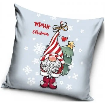Povlak na polštář Vánoční skřítek