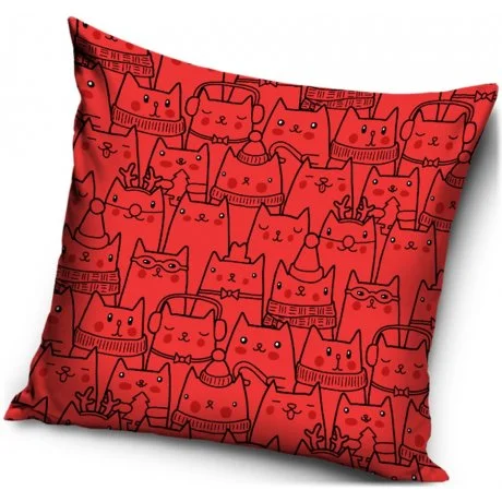 Dekorační polštář Kočičí sněm