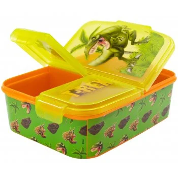 Multibox na svačinu Tyranosaurus Rex se 3 přihrádkami