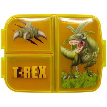 Multibox na svačinu Tyranosaurus Rex se 3 přihrádkami