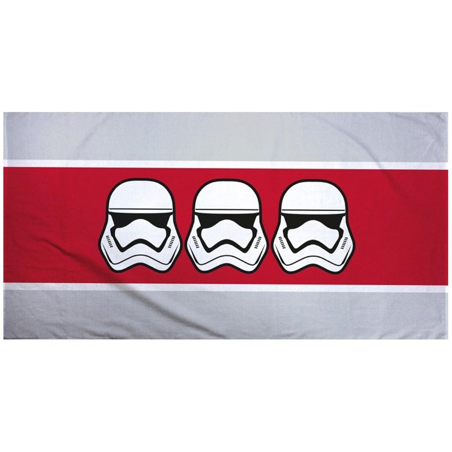 Halantex · Bavlněná plážová osuška Star Wars - motiv Stormtroopers - 100% bavlna - 70 x 140 cm