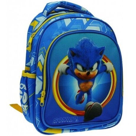 Dětský batoh s přední kapsou Ježek Sonic 2