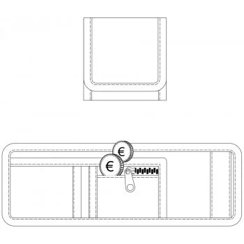 Dívčí peněženka Minnie Mouse - Glitter Love