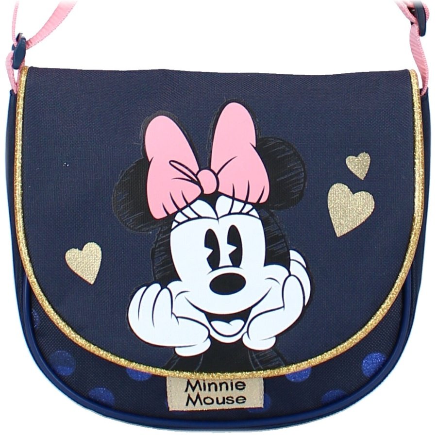 Vadobag · Dětská / dívčí taška přes rameno Minnie Mouse - Disney - motiv Glitter Love