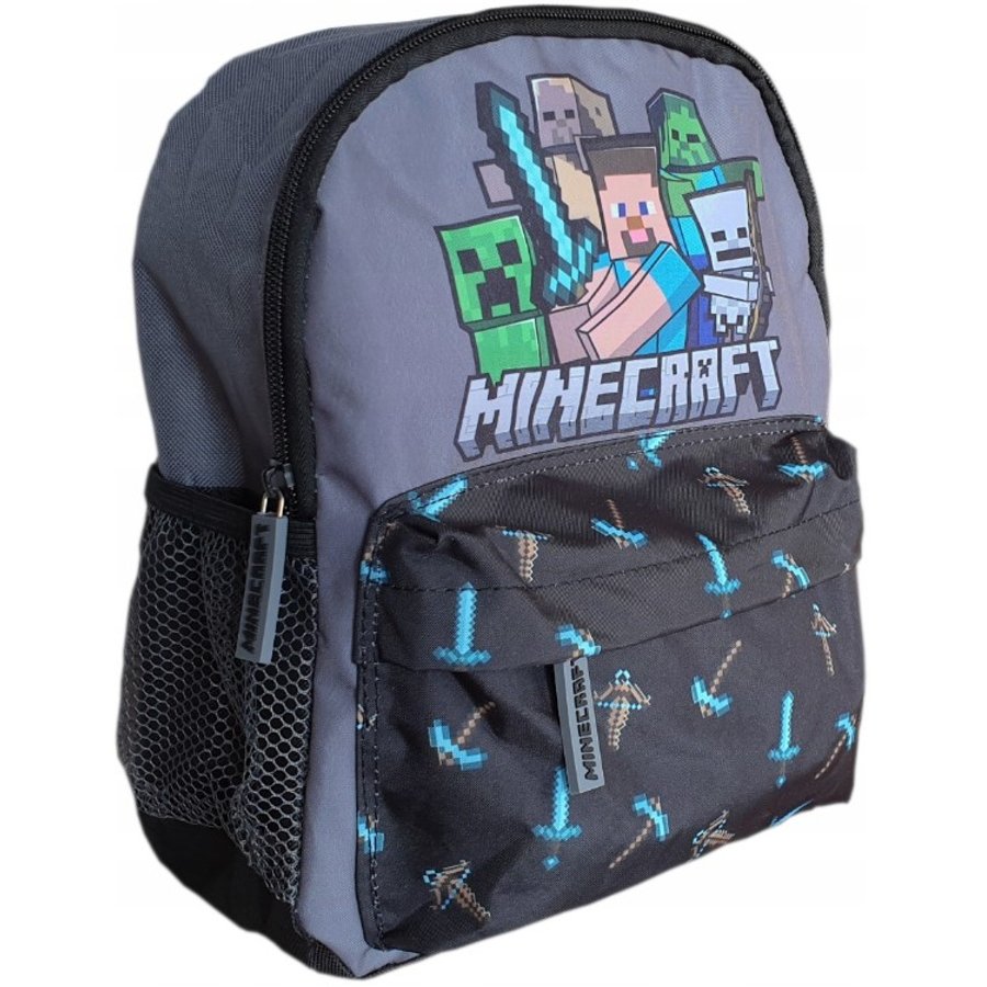 Dětský batůžek s přední kapsou Minecraft - Steve
