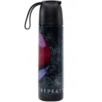 Nerezová termo láhev na pití Pokémon s hrníčkem